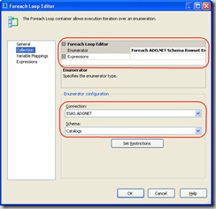 Collection Settings for ForEach Loop Container