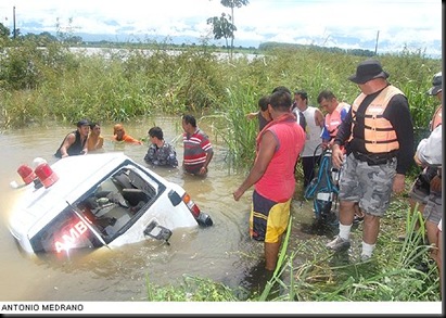 ambulancia inundaciones