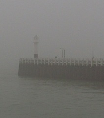 jetée brume