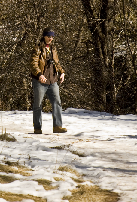 DSC_6802 Charlie Myers walking West Fork trail en az.jpg