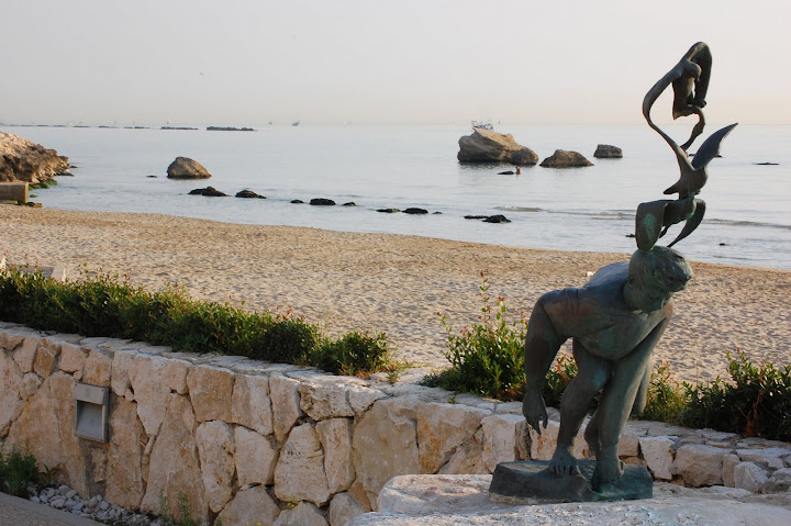 "The boy with seagulls" of Pericle Fazzini