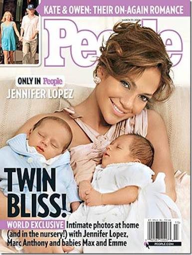 jennifer lopez twins pictures. First Jennifer Lopez s Twins