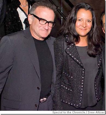 Marsha Garces Williams and Comedian Husband Robin Williams picture