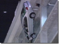 Driver Rescued From Car Crash On 7th Floor