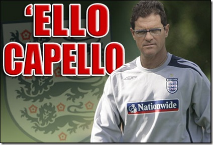 england manager fabio Capello