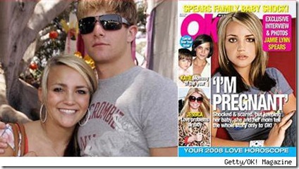 Jamie Lynn Spears Pregnant Ok magazine picture