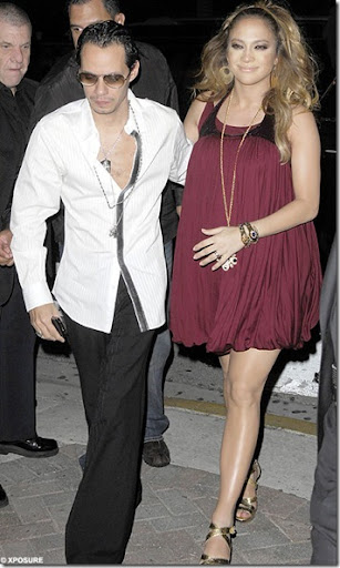 Jennifer Lopez and Marc Anthony 