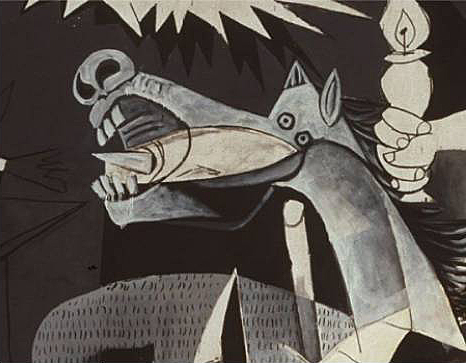 Pablo Picasso, Guernica (detail)