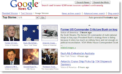 Google News Image View