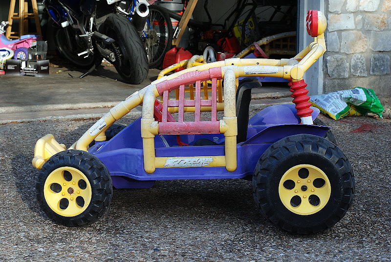 Modified Power Wheels Xtreme Machine!