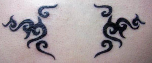 tribal tattoo in body