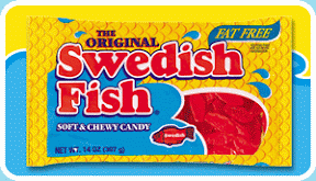 Swedish Fish wrapper