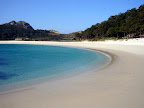 Playa de Rodas en las Islas Cies