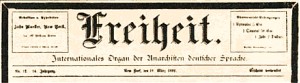 Freiheit, masthead