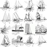 Ships and Boats for Card Making and Paper Crafts