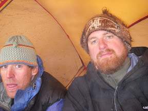 18 hours in a tent