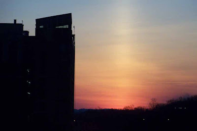 View onto Arlington Mill Drive
