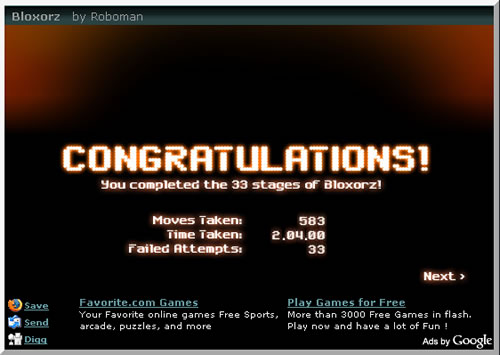 Crongratulations Screen Crongratulations Screen