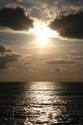 Panorâmica do céu na Costa da Caparica