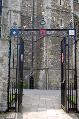 Memorial gates at Cathedral
