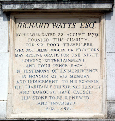 Almshouse plaque