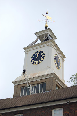 Clock tower detail