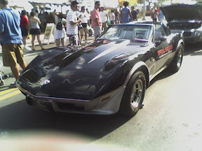 Exposicion de autos antiguos en el art deco weekend por Antique Automobile club of America