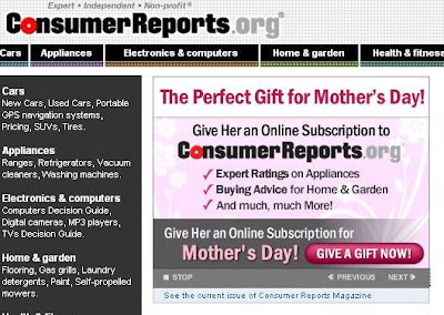Mothers Day Gift subscription ad