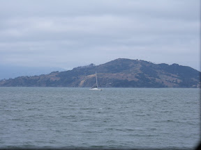 s/v Excellent Adventure in front of Angel Island