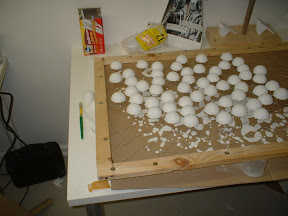 balls ready for painting