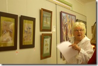 A friend discussing my photo impressions