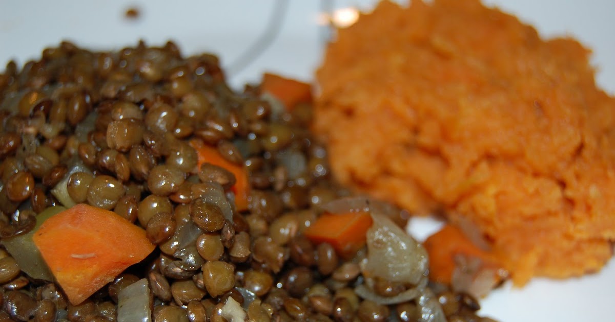 Happy Vegan Yogini Sweet and Savory Lentils