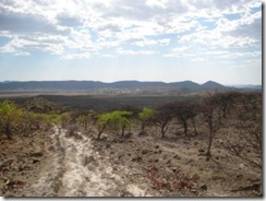 View west to Opuwo