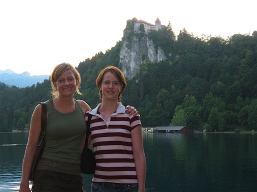 What beautiful scenery!  The mountains - not the girls! ;)
