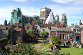 York Minster from walls
