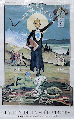 The end of the Green Fairy (Prohibition of Absinthe in Switzerland) The end of the