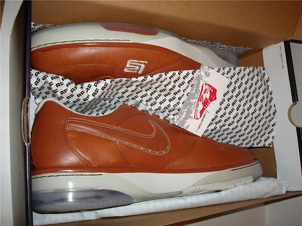 A look at the Nike Air Force 25 LeBron Brown PE