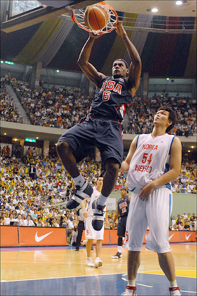 LeBron decided to play for the US national team