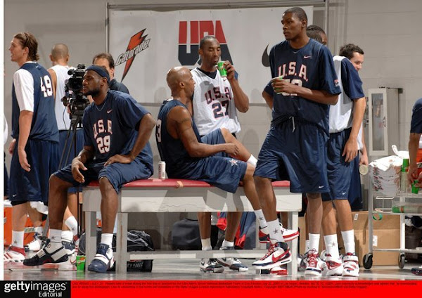 USA Basketball Team mini camp day one