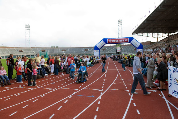 Aankomst in Olypisch Station