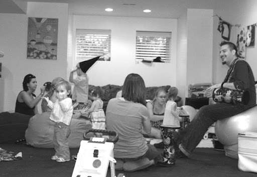 music class 2 BW