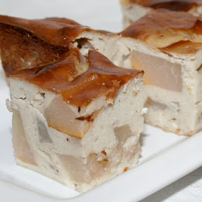 Flan Tofubanane aux Poires