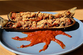 Aubergines farcies