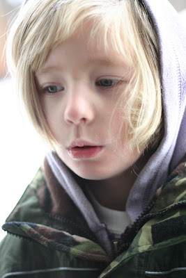 my daughter blowing smoke with her breath as she came in from a short stay outside my daughter blowing smoke with her breath as she came in from a short stay outside
