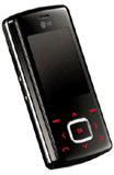 LG KG800 Chocolate Mobile Phone Angle View