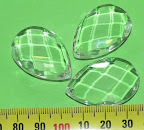 German crystal faceted pe