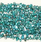 Blister Freshwater Pearls, SeaGreen, bea