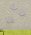 Rose quartz 6mm round smooth bead � PER