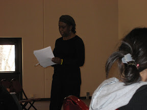 Rose Brewer from Project South at the opening plenary session on “Can We Win it All?”