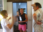 Graeme and I meet Clooney
